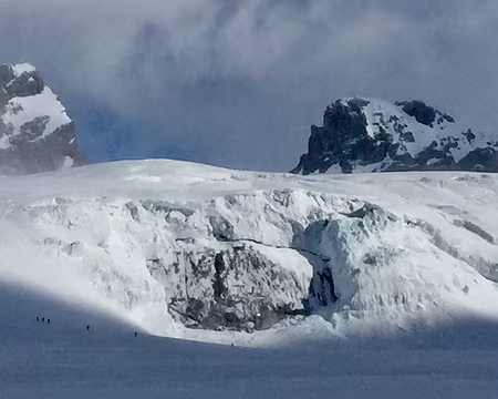 IMG_8103 Après la descente, on remonte le glacier Hüfi