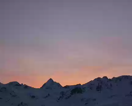 P1150402 coucher du soleil sur le Zebru depuis Marteller Hütte