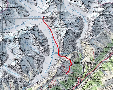 J1 - Montée à Konkordia J1 - Montée à Konkordia