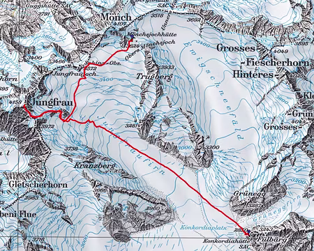 J2 : Objectif Jungfau 4158m J2 : Objectif Jungfau 4158m