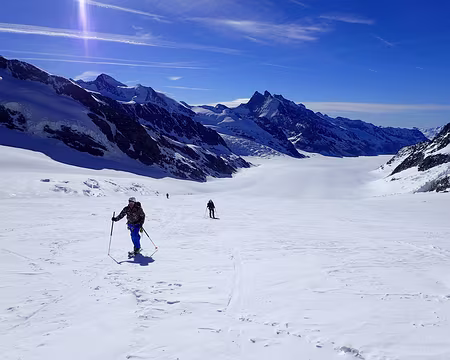 Remontée du glacier Remontée du glacier