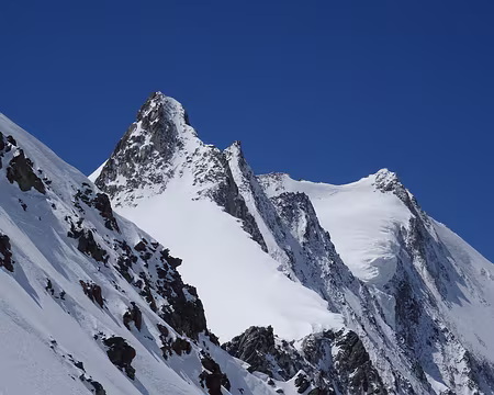 Ski Rando Aletschhorn 4jours (10) Le Breithorn, objectif du 4ème jour...