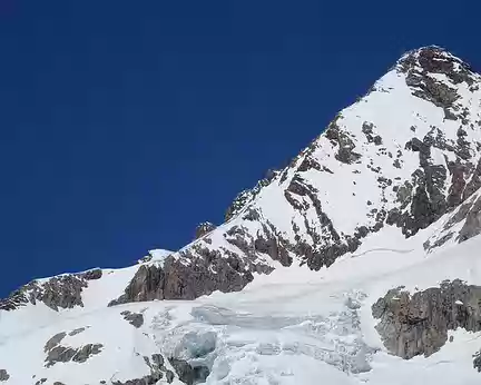 Ski Rando Aletschhorn 4jours (49) l'arête SW gravie