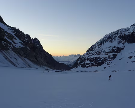 Ski Rando Aletschhorn 4jours (53) J4, en montant vers le BreitHorn