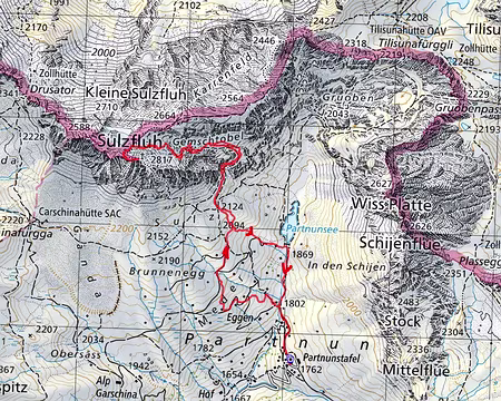 J2 : objectif Sulzfluh J2 : objectif Sulzfluh