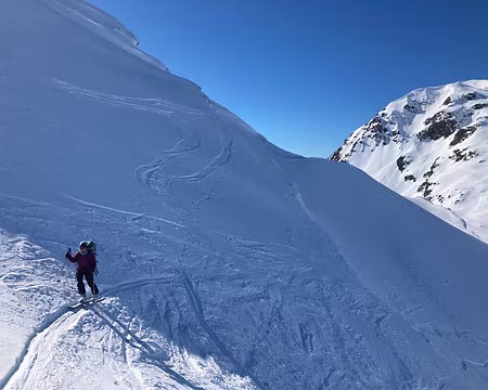 IMG_1069 28 février - traversée sous le Riondet après la descente du Grand Mont