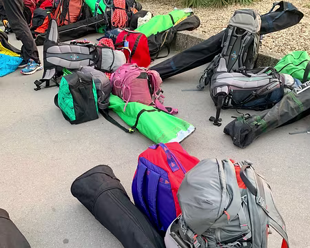 IMG_5029 Départ vendredi soir de la porte d'Orléans...