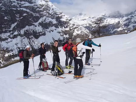 2010-04 Pointe de Ronce détail de la sortie