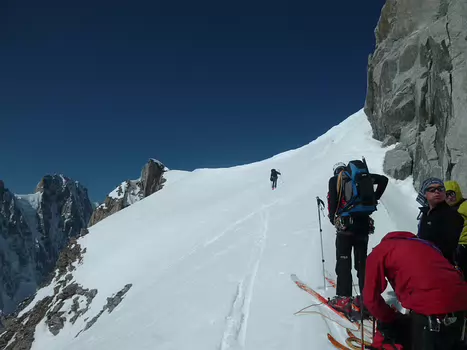 2012-03 Argentiere - formation