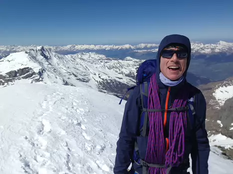 2017-04 Dôme de la Sache Ludovic B, détail sortie