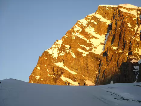 2017-05 4000 de Saas Fee Laurent S, détail sortie