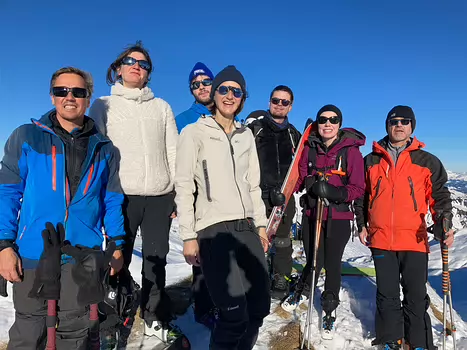 2021-12 Quermoz et Crêt du Rey Claire DC, détail sortie