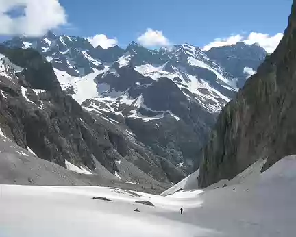 2013-06-22_02 Sur le Glacier Noir, Agneaux et Dôme du Monetier