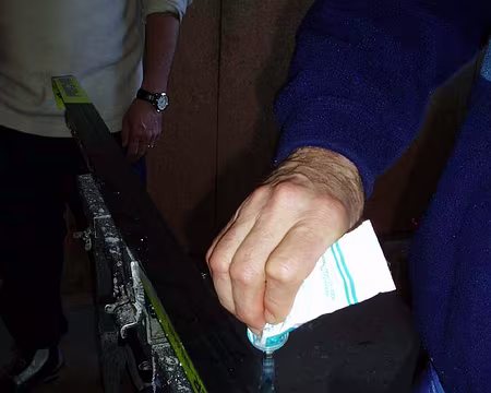 0003 Fartage des skis : bleu + rouge