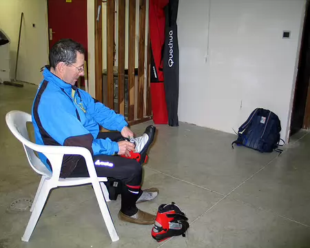 Chapelle 027 Bernard en pleine concentration.