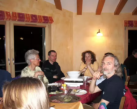 Chapelle 075 Dernier soir : raclette ou fondue au choix.