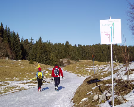0009 Petit échauffement pour rejoindre les pistes.