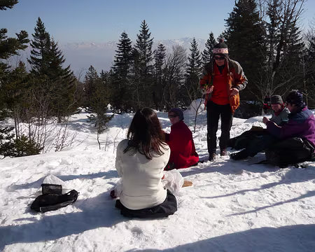 Autrans 019 Pique-nique au soleil, avec vue et sans vent, que demander de plus !