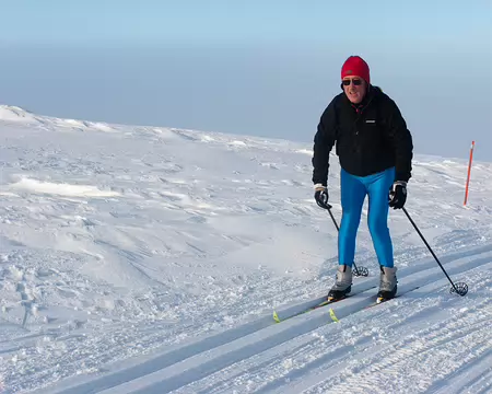 Kiilopaa, Finlande, Février 2009 Piste sur le Kiilopaa