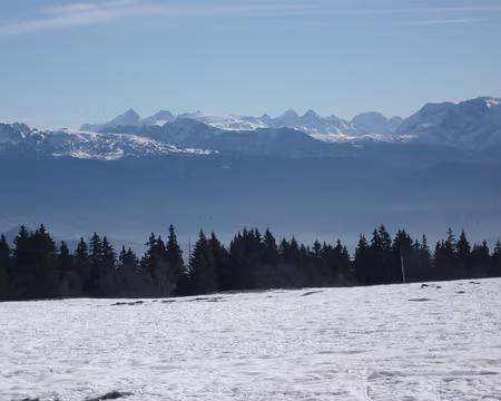 PXL023 Pics de gauche à droite : Meije, Rateau, puis au milieu les Ecrins