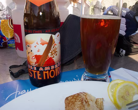 Bessans, Savoie, janvier 2012 Une piste noire pour rentrer