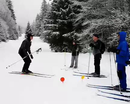 Stage ski de fond Janvier 2012 Puis c'est le tour d'Olivier