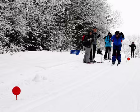 Stage ski de fond Janvier 2012 Départ !