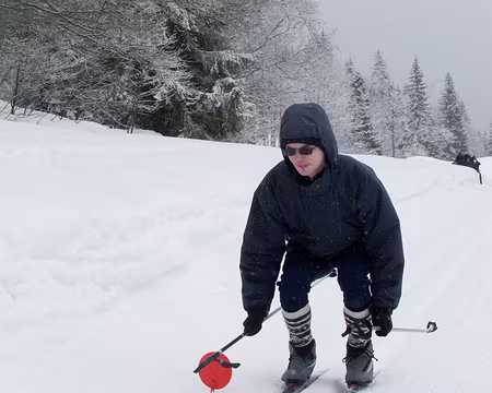 Stage ski de fond Janvier 2012 Flexion à hauteur de la cible