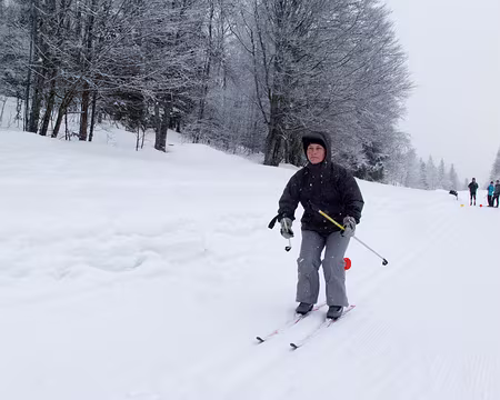 Stage ski de fond Janvier 2012 Ensuite on se redresse