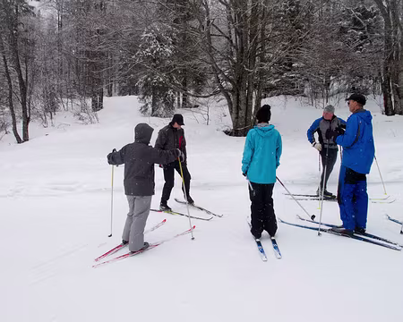 Stage ski de fond Janvier 2012 Nouvel exercice d'Olivier