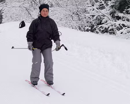 Stage ski de fond Janvier 2012 Un peu de descente hors traces