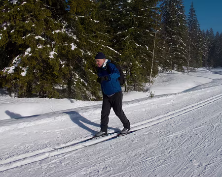 Stage ski de fond Janvier 2012 Pas glissé sans bâton