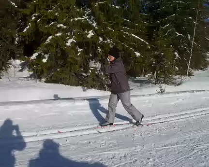 Stage ski de fond Janvier 2012 essai de Françoise
