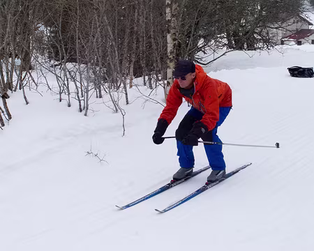 Stage ski de fond Janvier 2012 Bernard se lance…