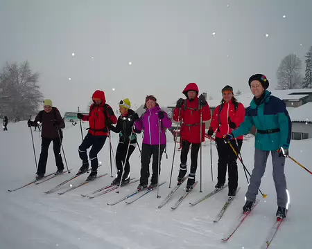 PXL024 Le groupe initiation skating sous la houlette de Farida