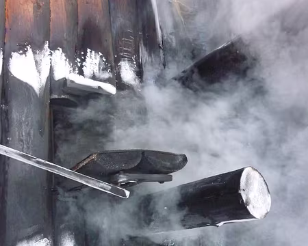 P1020539 Le sauna fumée est en chauffe