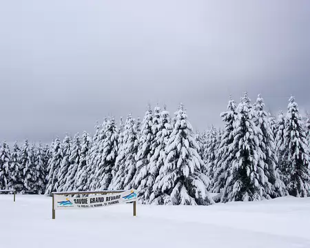 P2084156 Départ des pistes du Plateau Sud