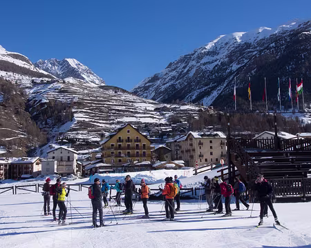 P3090687 Au départ des pistes à Cogne