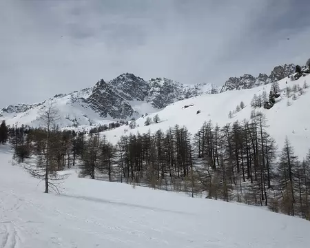 109 Très beau parcours presque plat vers le col de Buffère…