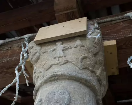 15 Chapiteau de l'église de Saint-Véran