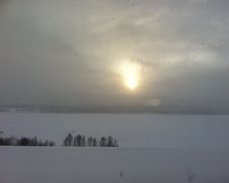 PXL050 De ma chambre, à 16h15, j'admire le coucher du soleil.