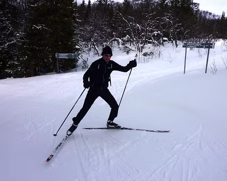 2016-02 funäsdalen 41 Derniers mètres de la longue montée vers Anåfjället