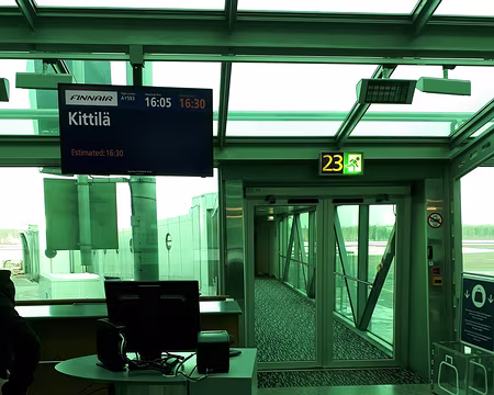 005 Escale à Helsinki, en attendant notre prochain vol à destnation de Kittilä.