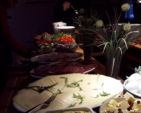 030 Les repas à l'hôtel sont délicieux...