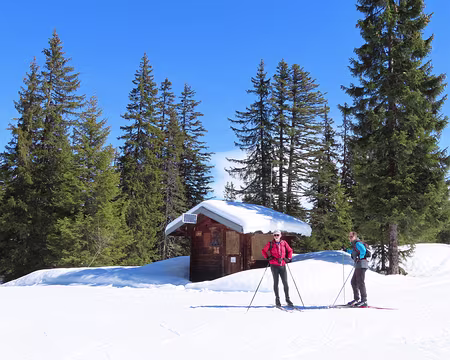 IMG_5773 Il n'y a plus de contrôle de forfait à la cabane...