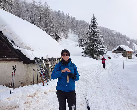 20210207_120439 en route vers le refuge Laval (ski tout terrain)