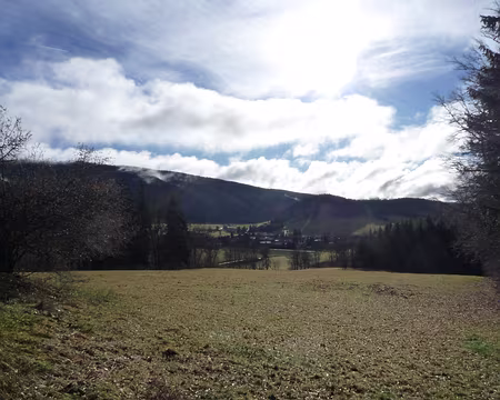 P1320119 Autrans : Mais où est notre champ de neige habituel ? Rallye d'orientation à la place : le 