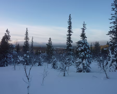 2024-02 Akäslompolo 20 Akaslompolo et son lac