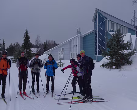 DSC02269 Et voilà enfin la vraie photo avant le départ vers le grand sud de la station
