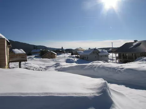 2009-02 Chapelle des Bois détail de la sortie